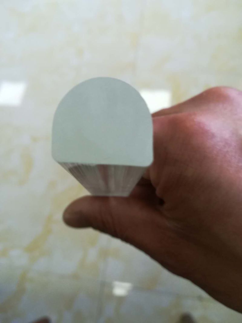 Half Glass Tube and Rod for Lighting Cover
