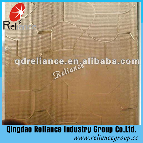 5mm Bronze Nashijia Glass/Pattern Glass/Kitchen Glass/Window Glass with Ce