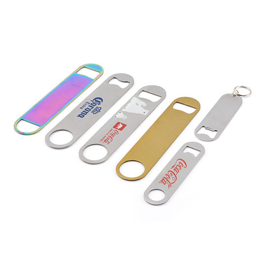 Stainless Steel Bottle Opener Beer Bottle Opener with Key Chain