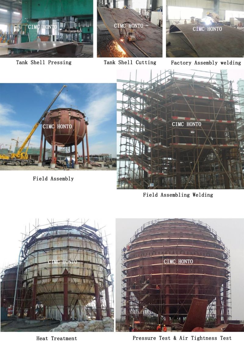 LPG Spherical Storage Tank Storage Terminal