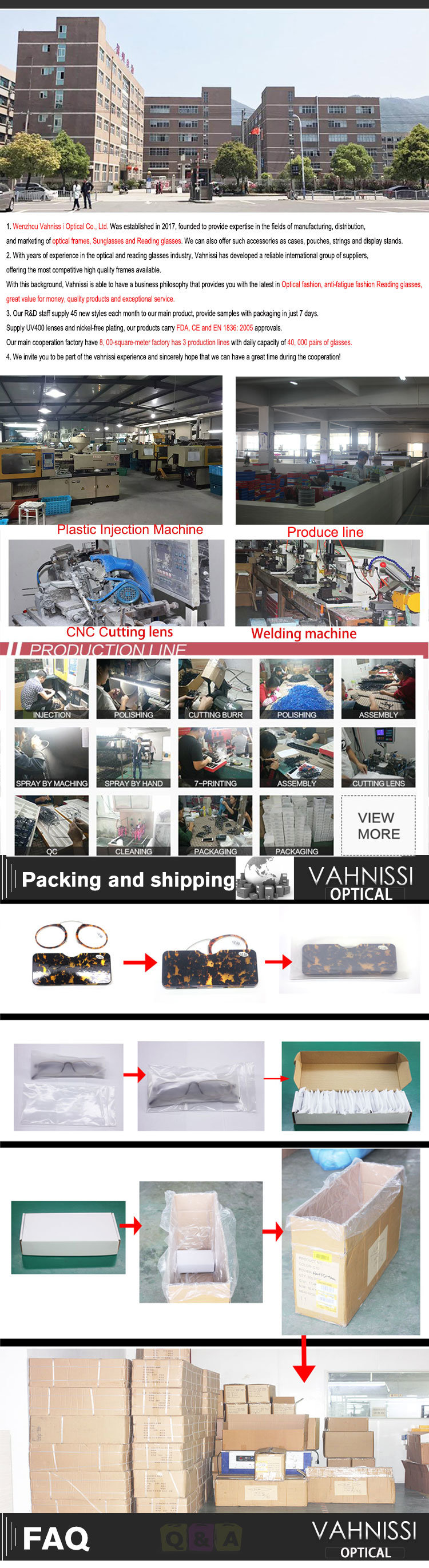 2020 Good Selling Custom Design Metal Small Tube Metal Reading Glasses