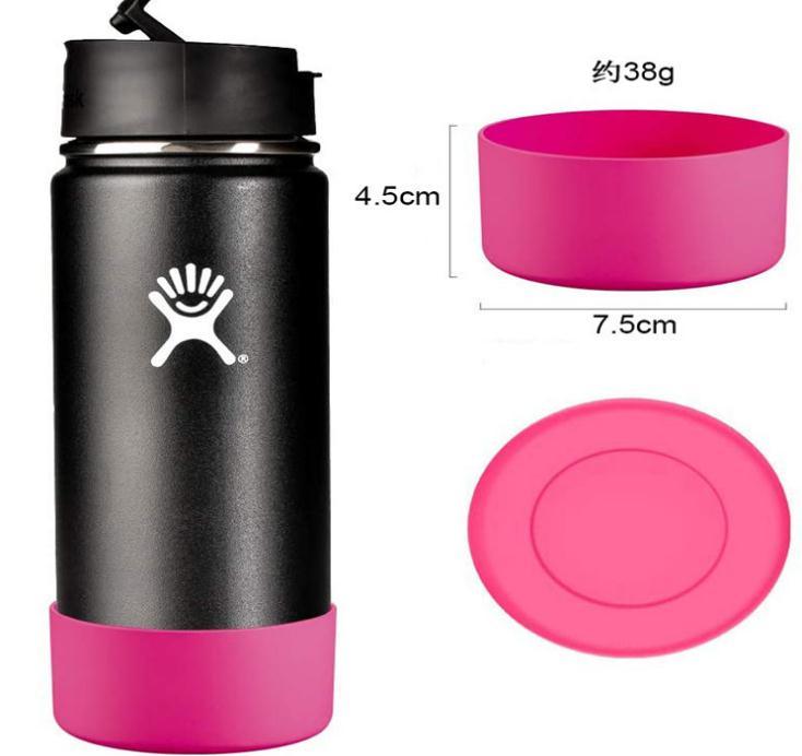Silicone Sleeve and Lid for Glass Tumbler Cup Bottles
