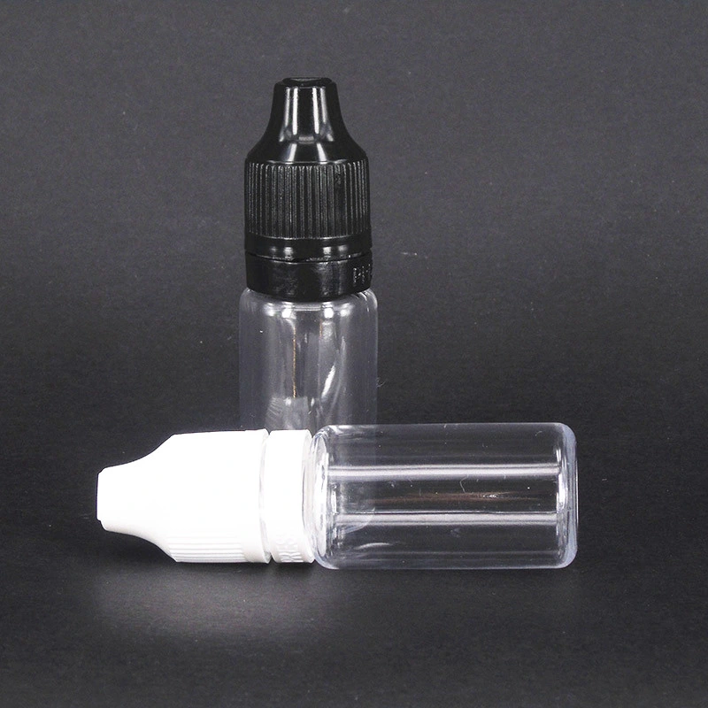 10 Ml Transparent Plastic E Liquid Flavour E Juice Vape Oil Tattoo Ink Dropper Bottle