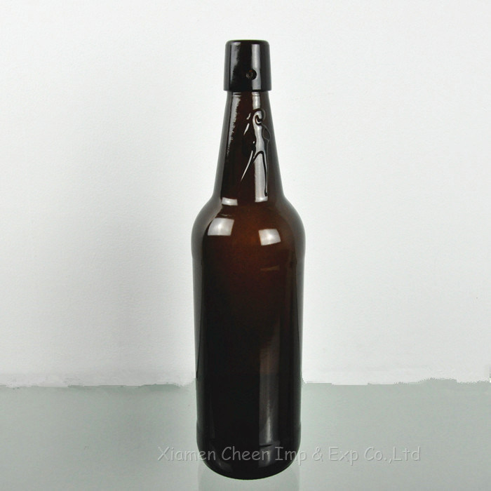 750ml Flip Top Lid Beer Glass Bottle Swing Top Beer Bottles