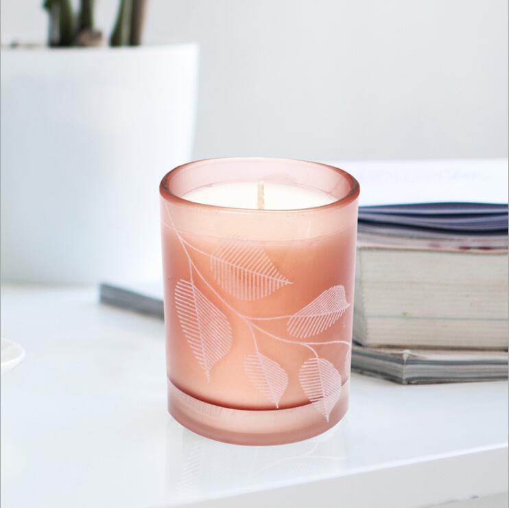 Wholesale Unique Clear Candle Glass Jar with Wooden Lid