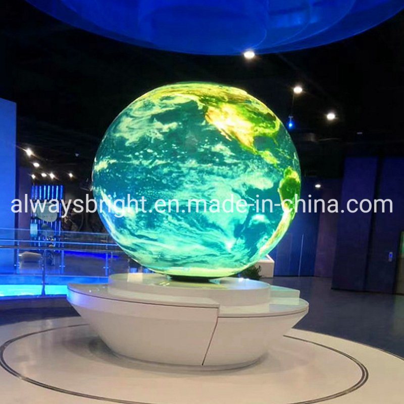 Full Color 360 Degree Ball LED Display LED Video Sphere