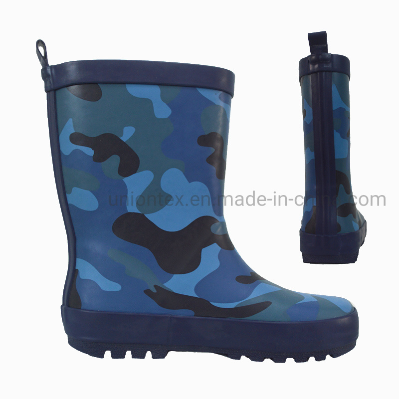 Rubber Waterproof Rain Boots for Boys and Girls