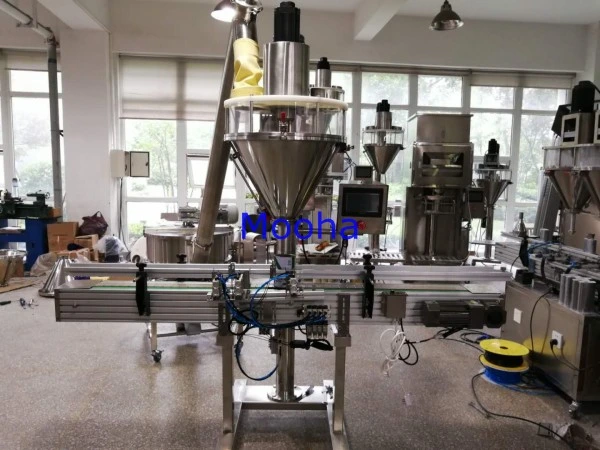 Dry Spice Pepper Milk Protein Chemical Cocoa Powder Cans Jars Bottle Filling Machine