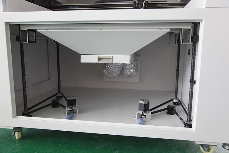 1390b Laser Cutting Machine with CO2 Glass Tube for Rubber Cutter