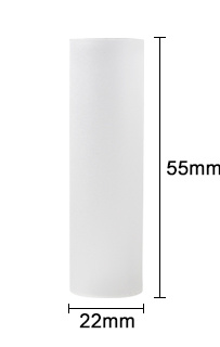 Wholesale Borosilicate Glass Lamp Shade White Glass Tube
