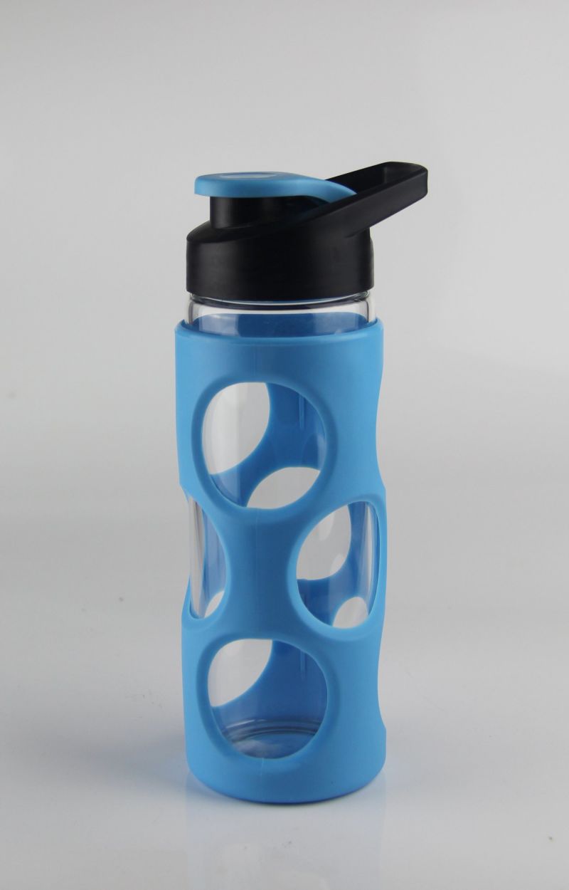 Colorful Heat Preservation Glass Water Bottle Good in Sale