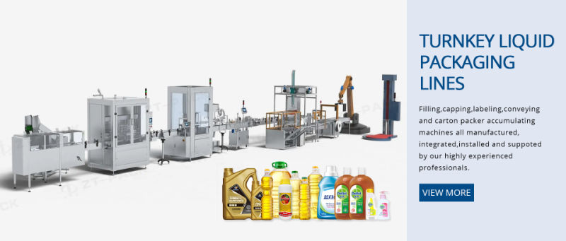 Square Glass Bottle Olive Oil Filling Machine