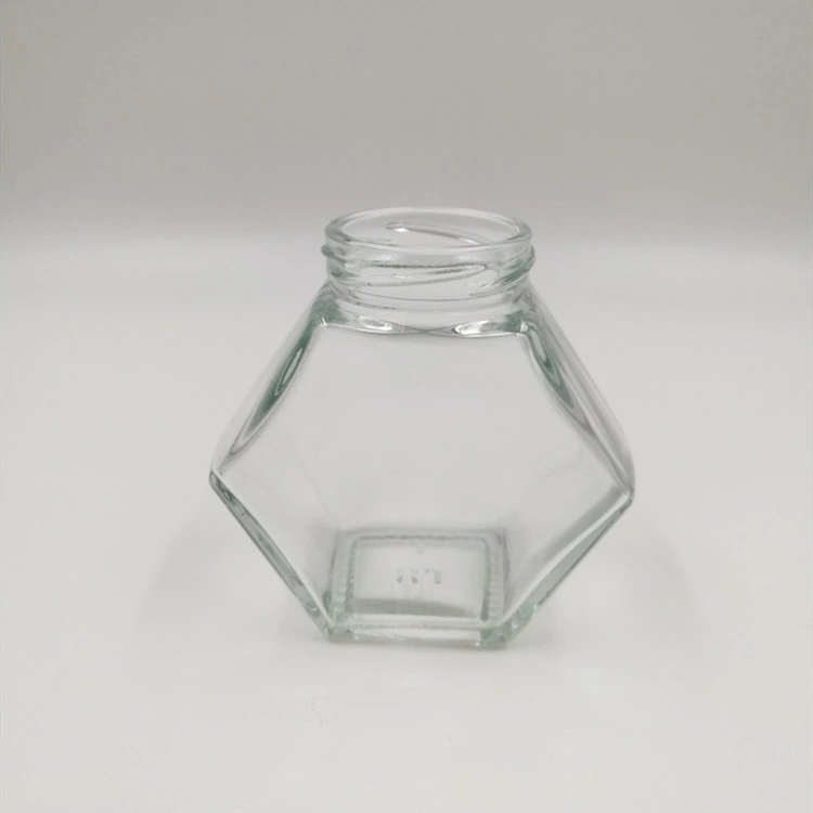 Seal Glass Food Storage Jar with Metal Lid Glass Bottle