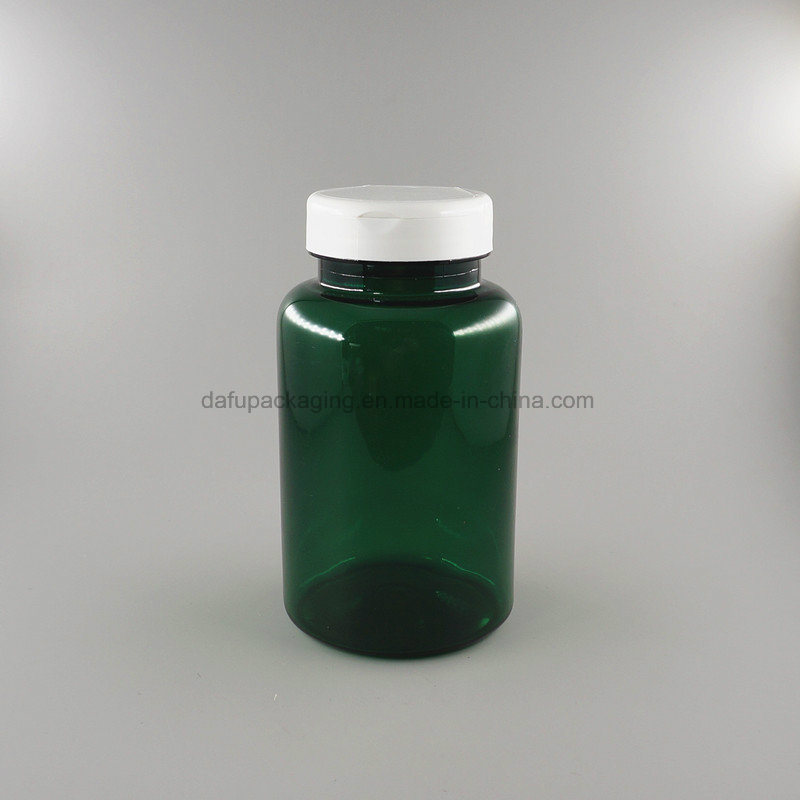 Plastic Products Pet 250ml Plastic Bottle with Flip Top Cap