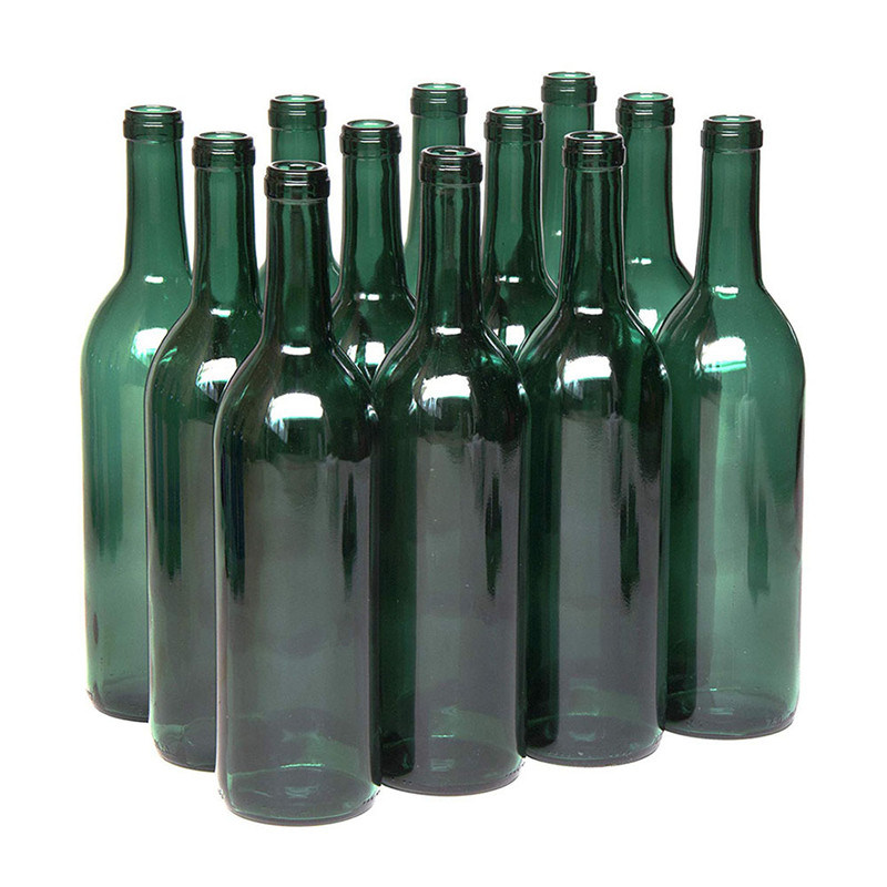 Wine Bottles 750 Ml Glass Wine Bottles with Corks