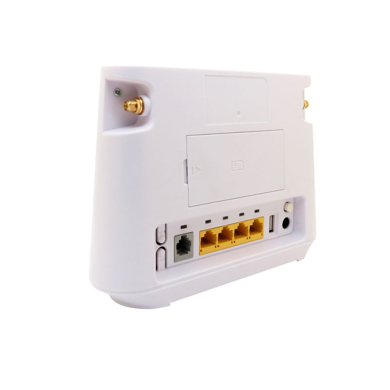 Cover 80-150 Square Meter 4G CPE WiFi Router with RJ45 Ports