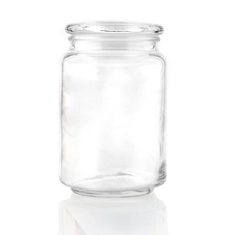 1500/2000ml Glass Storage Jar Airtight Jar Glass Canister with Lid