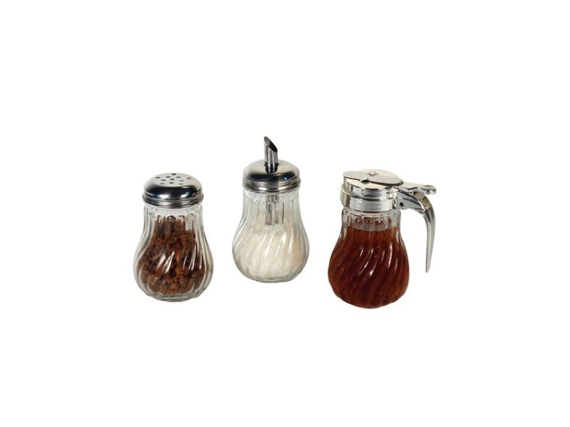 Whole Sale Glass Spice Bottles with The Shaker and Airtight Lids