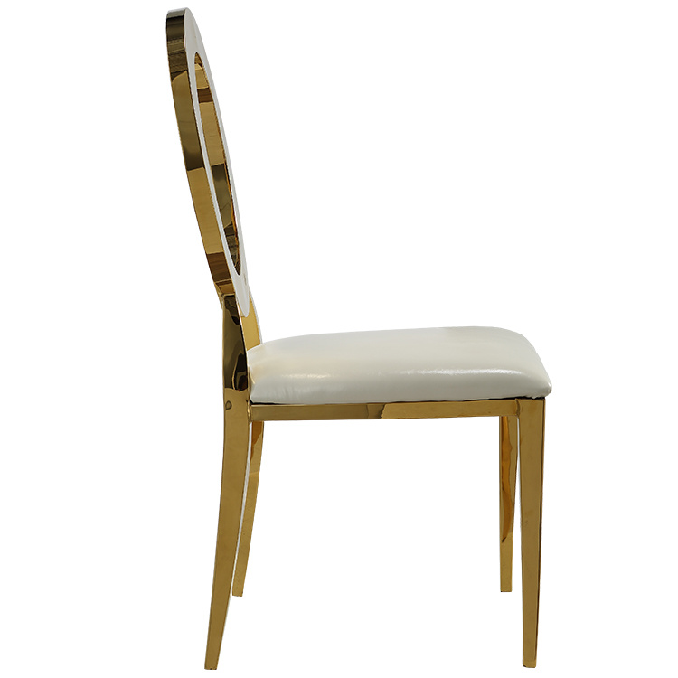 Round Chairs Stainless Steel Chairs Dining Chairs