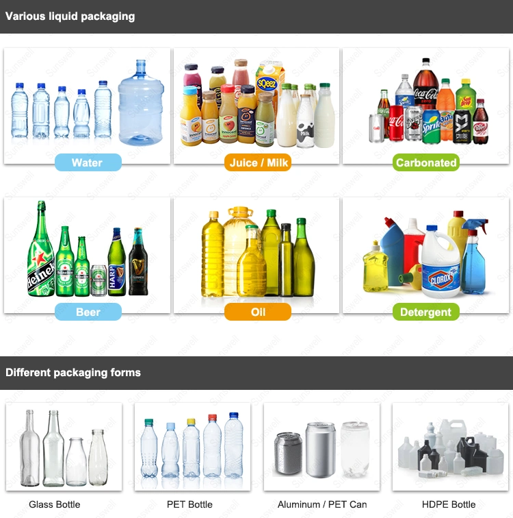 New Design 200-2000ml Bottles Fruit Juice Filling Plant/ Juice Filling Machine