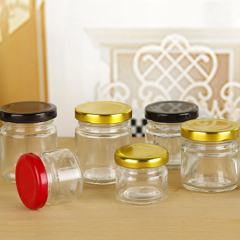 Glass Jam Jar Food Storage Preserve Honey Glass Jar
