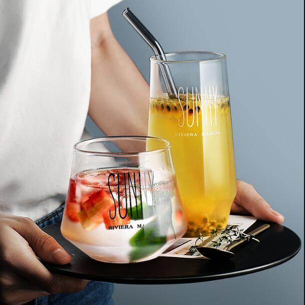 Cold Drinking Glass Cup Glass Milk Cup Ice Cream Cup Glass Coffee Cup