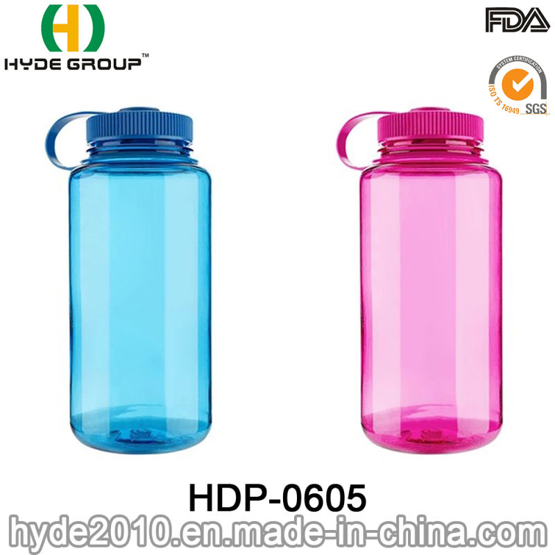 Portable Water Bottle Leak Proof 900ml Tritan Plastic Water Bottle (HDP-0605)