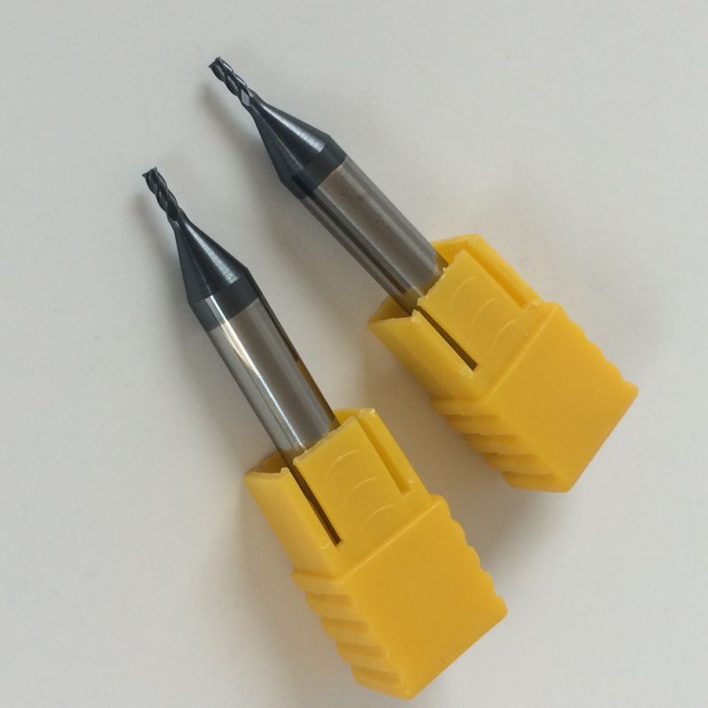 Wholesale Solid Carbide Micro 2 Flutes End Mill Cutter for CNC Machine