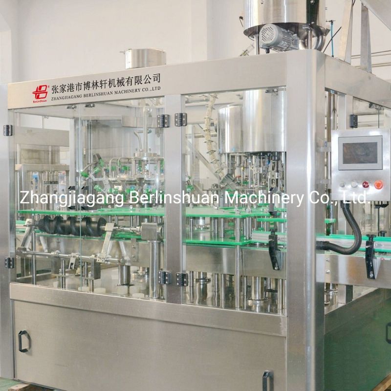 Fully Automatic Galss Bottle Beverage/Wine/Whisky/Brandy Bottling Production Line