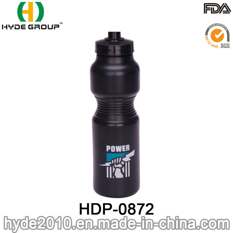 Plastic Sports Water Bottle Outdoor PE Drinking Water Bottle (HDP-0872)