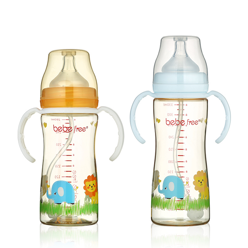 330ml PPSU Baby Bottles BPA Free Safe Feeding Baby Drinking