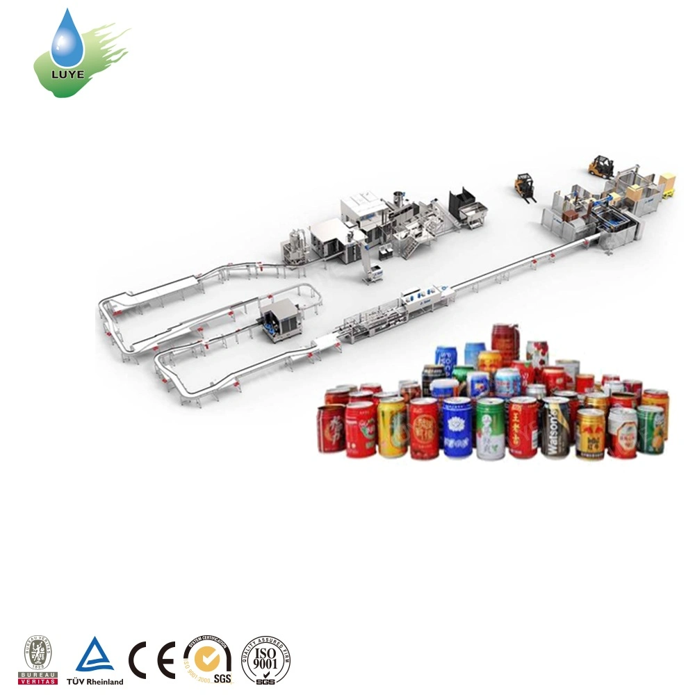 Carbonated Beverage Pet Can Filling Machine for Beverage Factory
