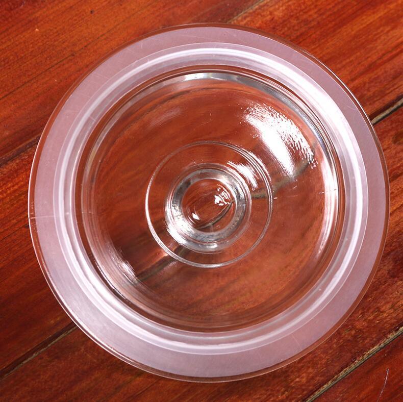 Elegant Glass Beverage Dispenser with Glass Lid