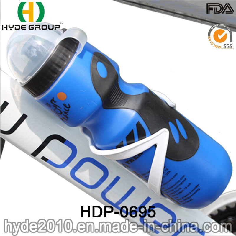 Lightweight Bicycle Water Bottle Plastic Sport Water Bottle (HDP-0695)