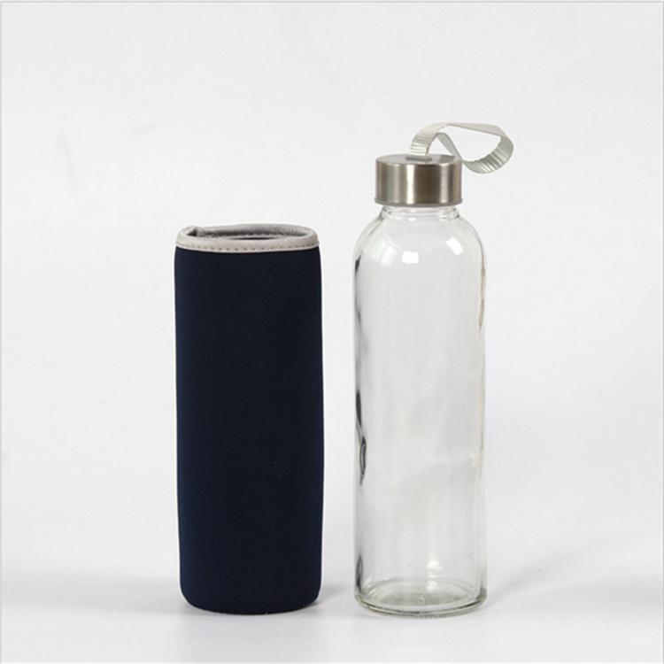 Glass Water Bottle Unbreakable Glass Sport Water Bottle