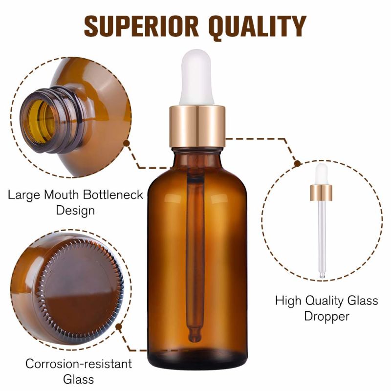 Essential Oil Bottles Customized Color and Capacity Glass Bottles