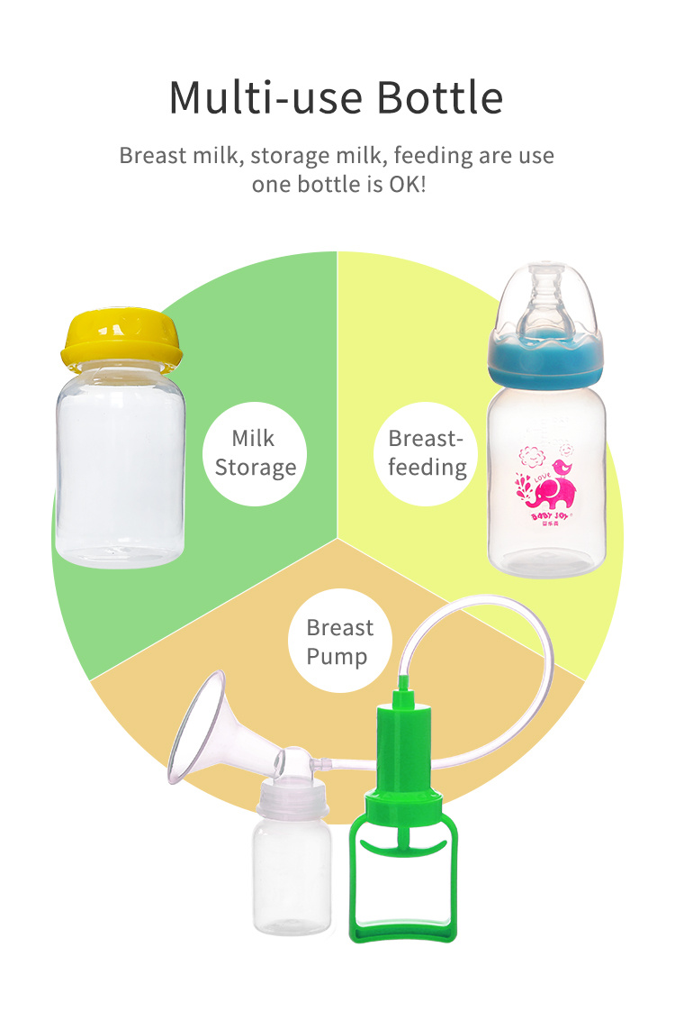 Breast Milk Storage Bottle Standard Neck Feeding Baby Bottle