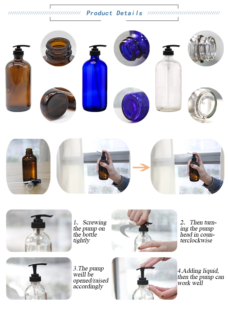 120 Ml 4 Oz Round E Juice Glass Bottle with Childproof Glass Dropper