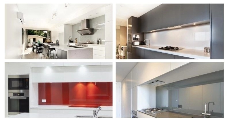 China Wholesale Coloured Splashbacks Glass Varnish Glass Lacobel T Glass