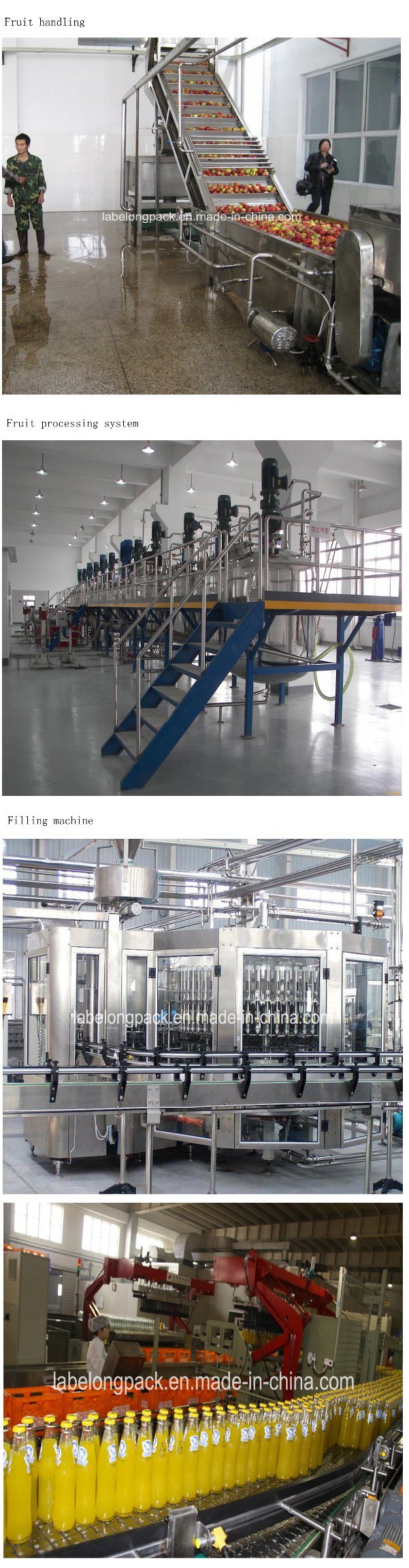 Hot Sugarcane Juice Filling Equipment for Pet Bottles