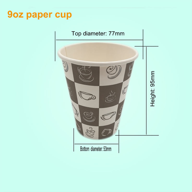 Domestic or Commercial Disposable Wholesale Paper Cup for Hot Drinks