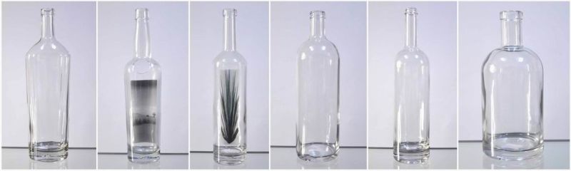 New Design Brandy Glass Bottle Good Quality 20oz Spirit Bottles for Drinking