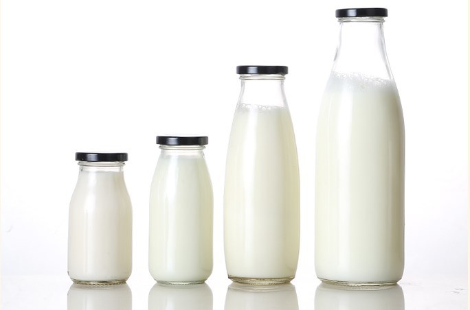 Juice Bottle Thickened Yogurt Bottle Special Glass Milk Bottle