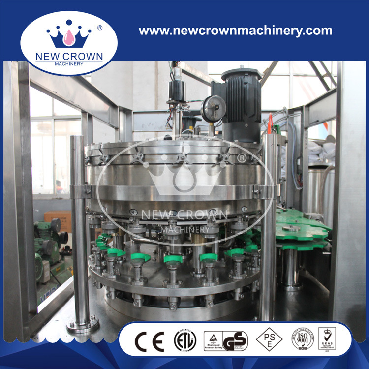 2017 Factory Price Soft Drink Filling Machine for Tin Can