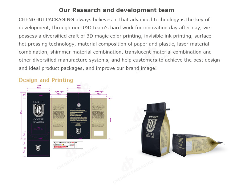 Manufacturer Wholesale Printing Plastic Bag for Pickles Packing Bag