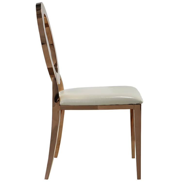 Round Chairs Stainless Steel Chairs Dining Chairs