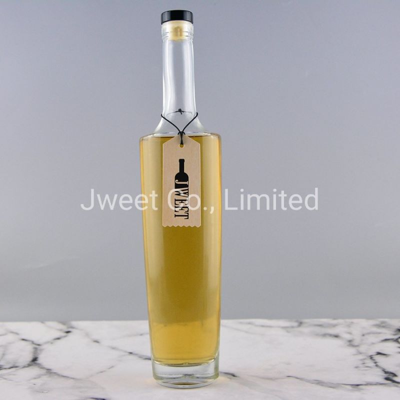 500ml Wine Glass Bottle with Cork Reposado Empty Glass Bottle