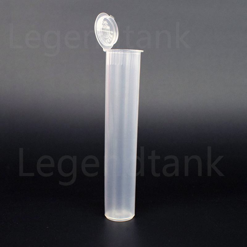 Pre-Roll Glass Tube with Child Proof Cap Childproof Tubes