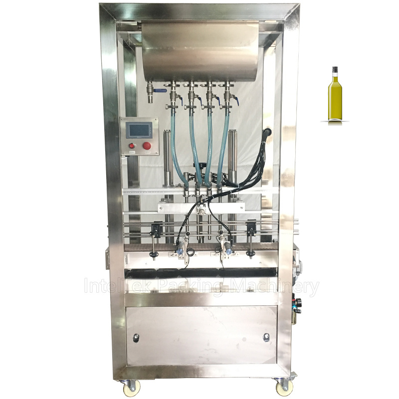 Automatic Linear Olive and Walnut Oil Plastic Bottle Filling Machine