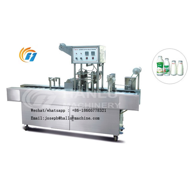 Cut-Form-Seal Filling Machine for Milk Bottles